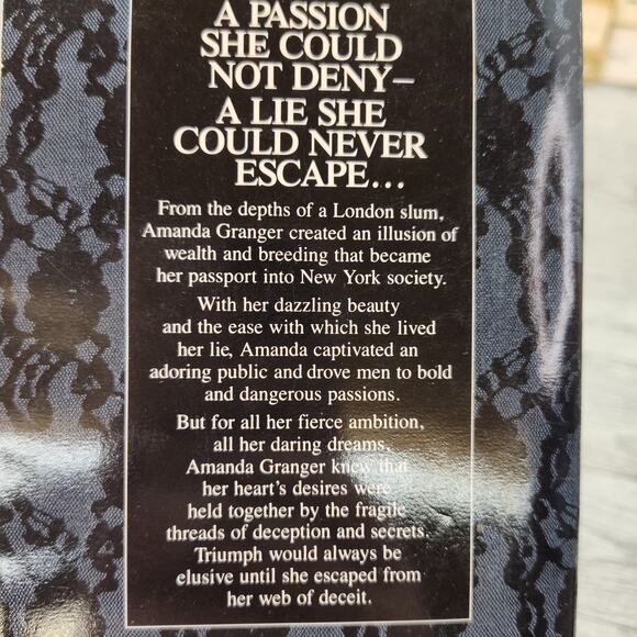 WEB OF DECEIT Catherine Lanigan‎ 1987 First Avon Printing Paperback - Picture 6 of 12